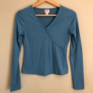 Turquoise long sleeve